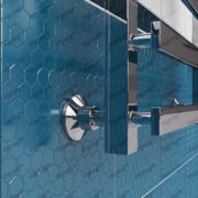 Дизайн-радиатор водяной модель F ultra flat, подключение