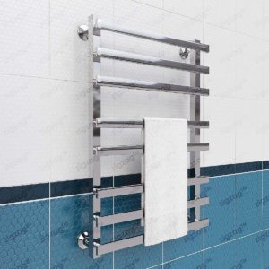 Дизайн-радиатор водяной модель J ultra flat, вид сбоку