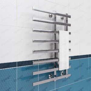 Дизайн-радиатор водяной модель L ultra flat, вид сбоку