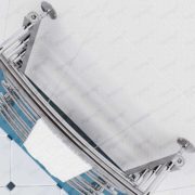 Дизайн-радиатор водяной модель Rf ultra flat, вид сверху